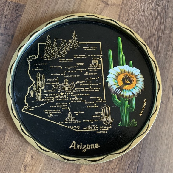Arizona Metal Tray - Picture 1 of 9